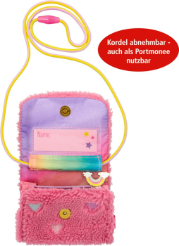 Preview: Spiegelburg 22824 Brustbeutel - Einhorn-Paradies (in Teddyoptik)