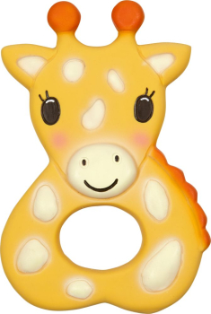 Preview: Spiegelburg 23025 BabyGlück - Beißring aus Naturkautschuk Giraffe