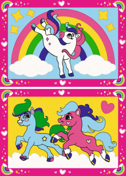 Ravensburger 23983 Malen nach Zahlen - Zauberponys mit Regenbogen