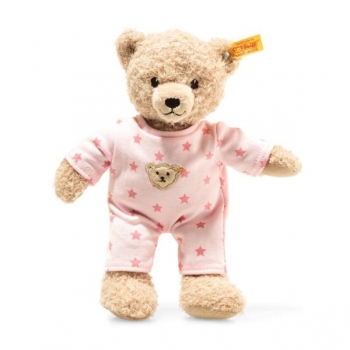 Steiff 241659 Teddybär - Baby Mädchen beige/rosa