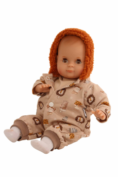 Schildkröt 2432369 Babypuppe - Schlummerle 32 cm mit braunen Schlafaugen
