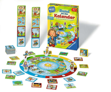 Ravensburger 24984 Kinderspiel - Rund um den Kalender