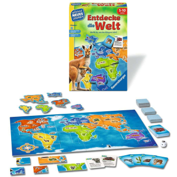 Ravensburger 24990 Kinderspiel - Entdecke die Welt