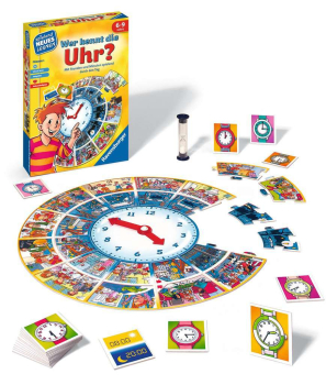 Ravensburger 24995 Kinderspiel - Wer kennt die Uhr