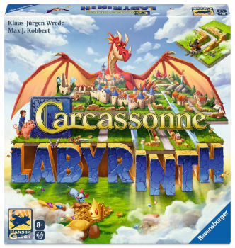 Ravensburger 25176 Gesellschaftsspiel - Carcassonne Labyrinth