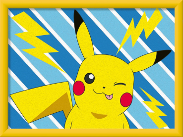 Ravensburger 25557 Malen nach Zahlen - Freches Pikachu