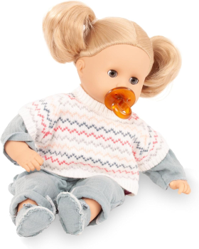 Preview: Götz 2620973 Babypuppe Muffin - Zick Zack