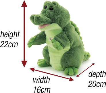 Preview: Trudi 29918 Handpuppe - Krokodil