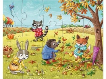 Preview: HABA 301888 Kinderpuzzle - Jahreszeiten