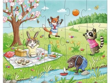 Preview: HABA 301888 Kinderpuzzle - Jahreszeiten