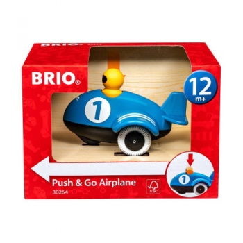 BRIO 30264 Push & Go - Flugzeug