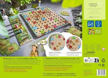 Preview: HABA 303717 Lernspiel - Abenteuer 1x1