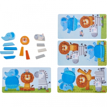 HABA 306087 Legespiel -Tierisch wild