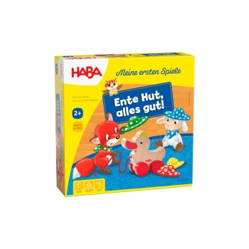 HABA 307050 Meine ersten Spiele – Ente Hut, alles gut!