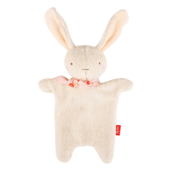 Sigikid 31273 Baby Schnuffeltuch Hase - weiß