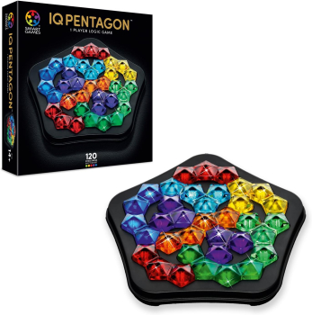 Preview: SMART GAMES 313 - Knobelspiel IQ Pentagon