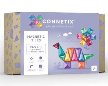 CONNETIX 3248 Magnetbausteine - Pastel Mini Pack - 32 Teile