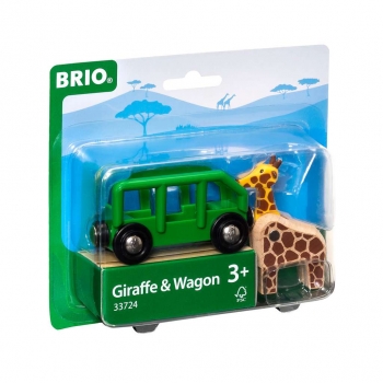 BRIO 33724 Giraffenwagen