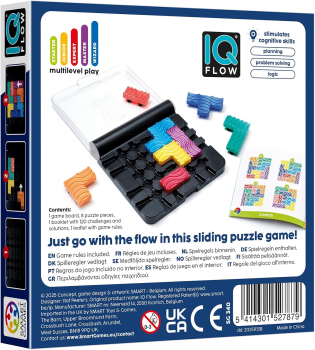 Preview: SMART GAMES 340 - Knobelspiel IQ Flow