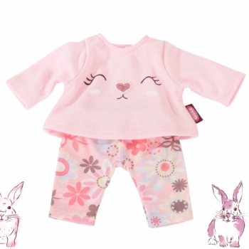 Götz 3403026 Bekleidung für Babypuppen - Babykombi Sommerhase Gr. M