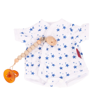 Götz 3403658 Bekleidung für Babypuppen - Set Stars Gr. S
