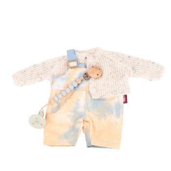 Götz 3403659 Bekleidung für Babypuppen - Babykombi Batik Gr. S