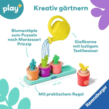 Preview: Ravensburger 34063 Puzzle- und Spiel-Set - Meine kleinen Pflanzen