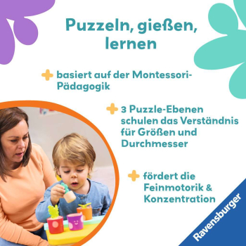 Preview: Ravensburger 34063 Puzzle- und Spiel-Set - Meine kleinen Pflanzen