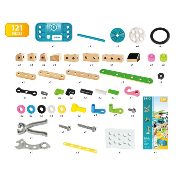 BRIO 34591 Motor-Konstruktionsset - 120 Teile