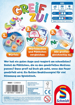 Preview: Schmidt-Spiele 40681 Kinderspiel - Greif Zu