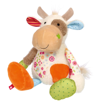 Sigikid 42839 Kuscheltier Kuh - Patchwork Sweety