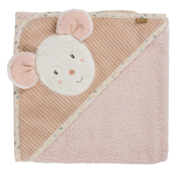 Fehn 45178 Kapuzenbadetuch - Maus