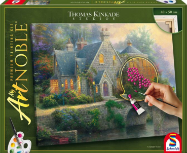 Schmidt-Spiele 46167 My ArtNOBLE - Thomas Kinkade - Lamplight Manor