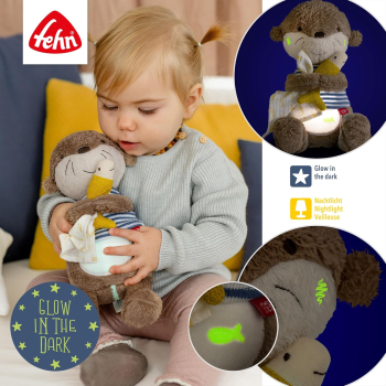 Preview: Fehn 47042 Nachtlicht Otter - Schlummerlicht & Einschlafhilfe