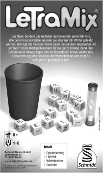 Preview: Schmidt-Spiele 49212 Familienspiel - Letra-Mix®