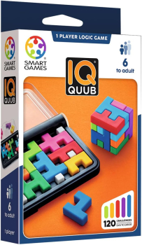 SMART GAMES 494 - Knobelspiel IQ Quub