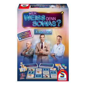 Schmidt-Spiele 49485 Familienspiel - Wer weiss denn sowas? 3rd Edition