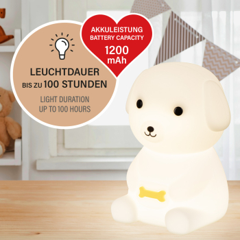 FH Lighting 50437 Nachtlicht - Hund Leo
