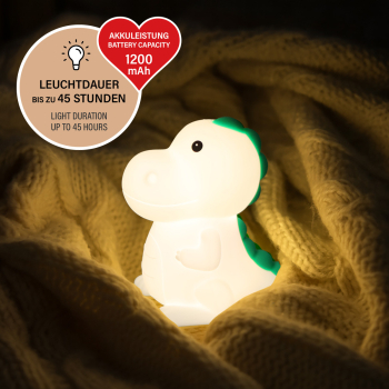 FH Lighting 50438 Nachtlicht - Dinosaurier Poldi