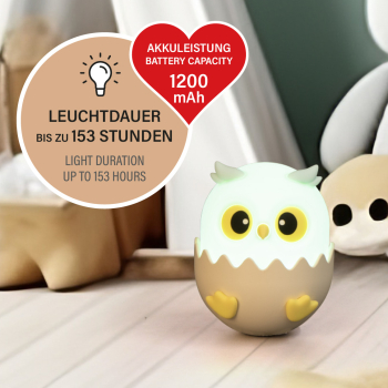 FH Lighting 50860 Nachtlicht - Eule Ella
