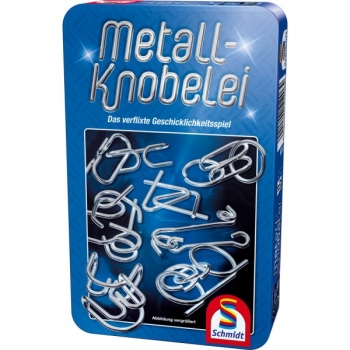 Schmidt-Spiele 51206 Mitbringspiel - Metall-Knobelei