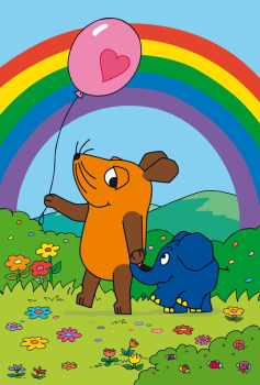 Preview: Schmidt-Spiele 56212 Kinderpuzzle Die Maus - Gute Freunde