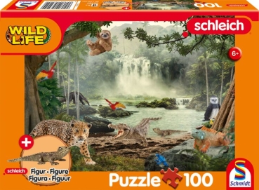 Schmidt-Spiele 56467 Kinderpuzzle - Im Regenwald