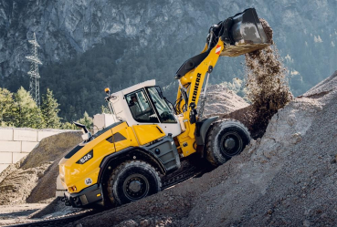 Schmidt-Spiele 56551 Kinderpuzzle - LIEBHERR:Radlader L526