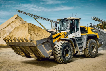 Schmidt-Spiele 56552 Kinderpuzzle - LIEBHERR: Radlader L580