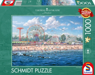 Schmidt-Spiele 57365 Puzzle Thomas Kinkade Studios - Coney Island