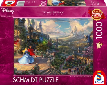 Schmidt-Spiele 57369 Puzzle Thomas Kinkade Studios - Disney Dreams Collections