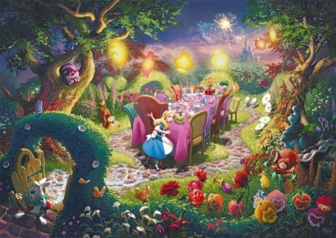 Schmidt-Spiele 57398 Thomas Kinkade Studios: Alice in Wonderland