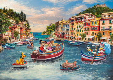 Schmidt-Spiele 58053 Thomas Kinkade Disney Dreams Collection - Mickey and Minnie
