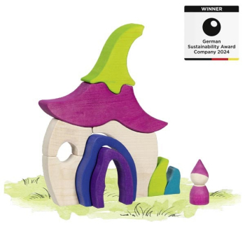 GOKI 58328 Bausteine - Feenhaus